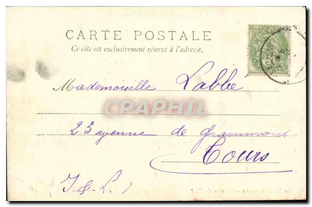 La Rochelle — Ein Eck des Hafens — Verlag LR1207 - Rückseite