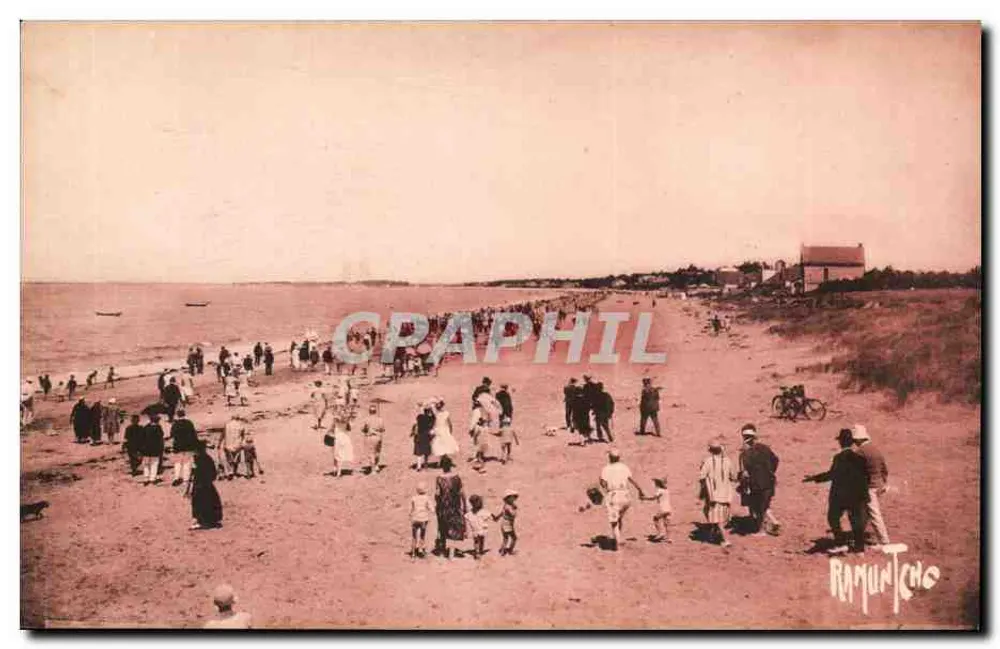 Châtelallion-Plage — plage animée — Ramuntcho - Frente