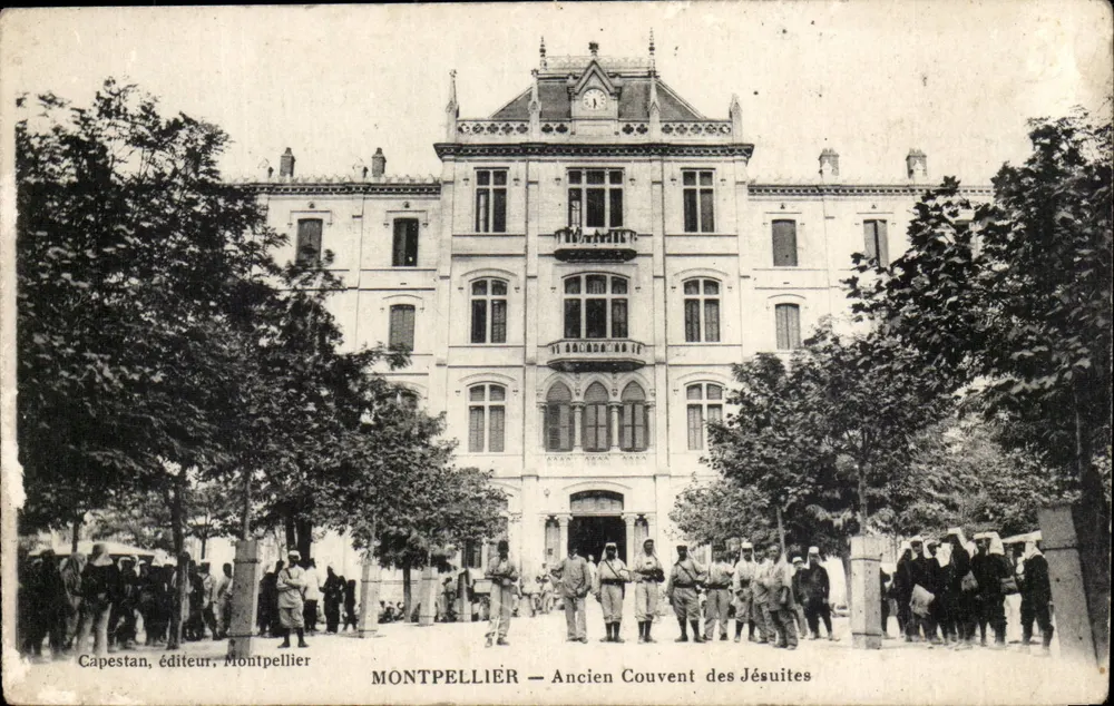 Montpellier — Edificio del antiguo convento de los jesuitas — Capestant, editor, Montpellier - Anverso