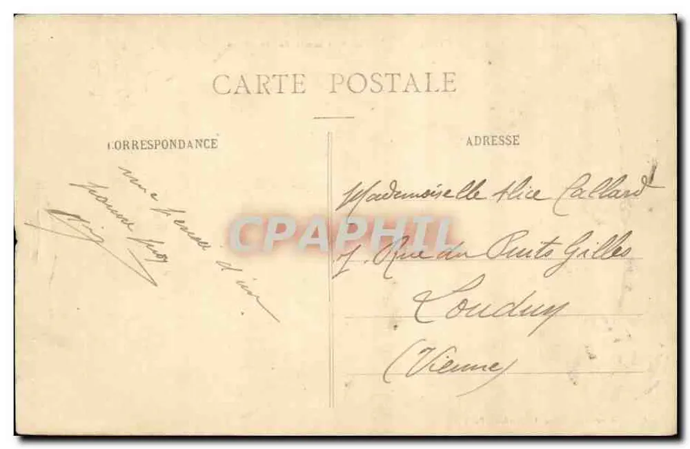Parthenay — Eisenbahnviadukt — Schneeeffekt (15. Ausgabe) - Rückseite