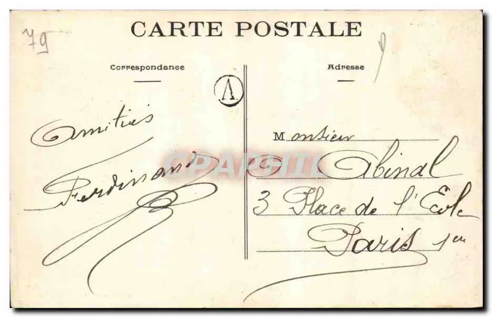 Thouars — Krypta zamku — Dando-Berry, Loudun - 480 - Rewers