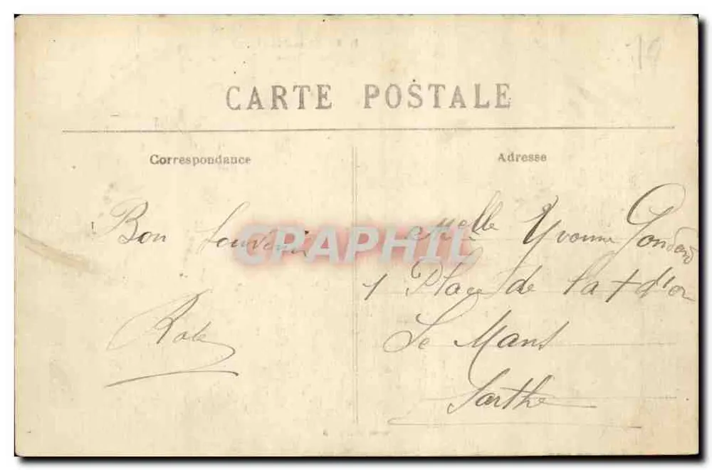 Most Misse nad Thouet — D.B. Thouars (D.-S.) - Rewers