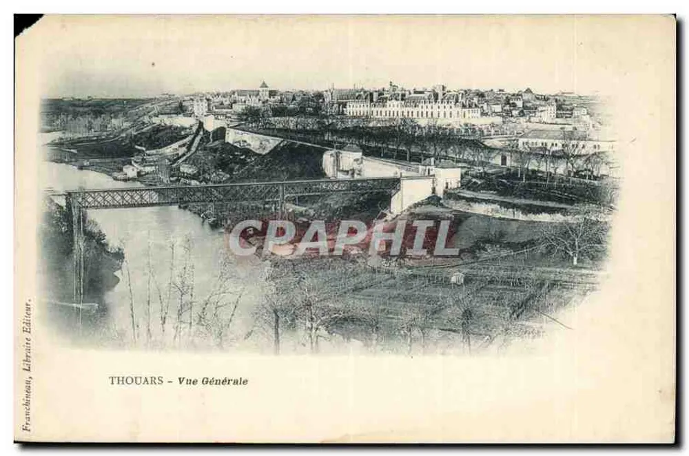 Thouars — Vista Geral — Franchimault, Livraria Editora - Frente