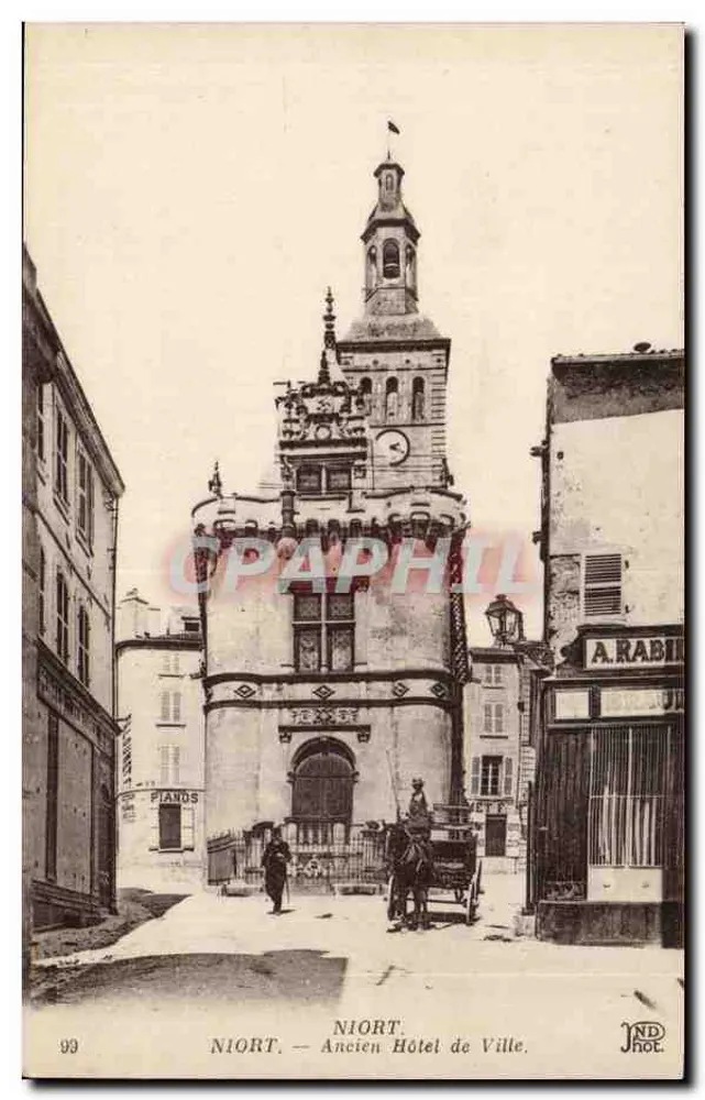 Niort — Altes Rathaus — JND Phot. - Vorderseite