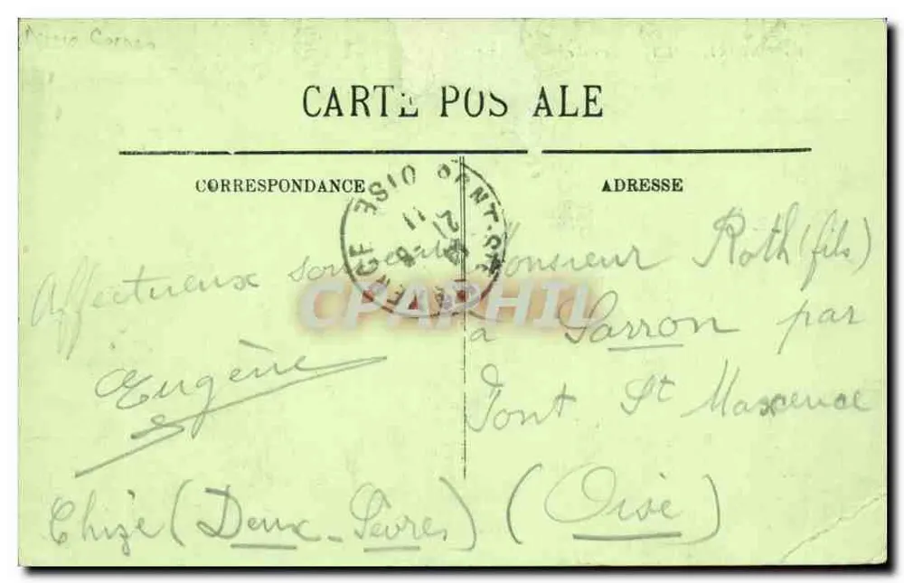 Niort — El Ayuntamiento — LL. — N° 96 - Reverso