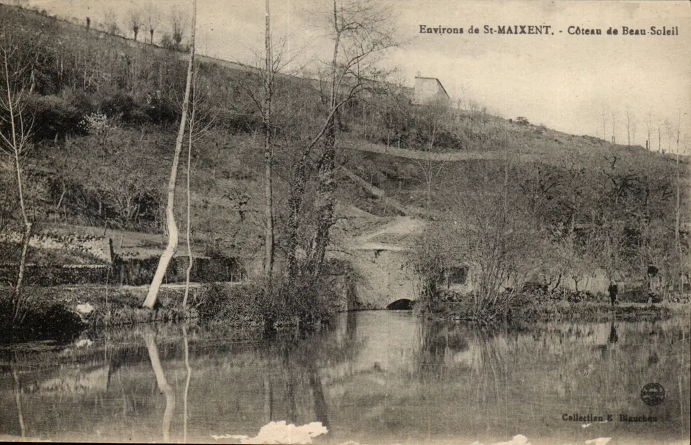 Environs de St-MAIXENT - Côteau de Beau Soleil — Coleção E. Blaueban - Frente
