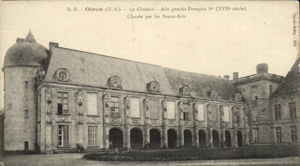 Oiron (D.S.) — Das Schloss - Linkes Flügel François Ier (17. Jahrhundert) — Dando-Perry 318 - Vorderseite