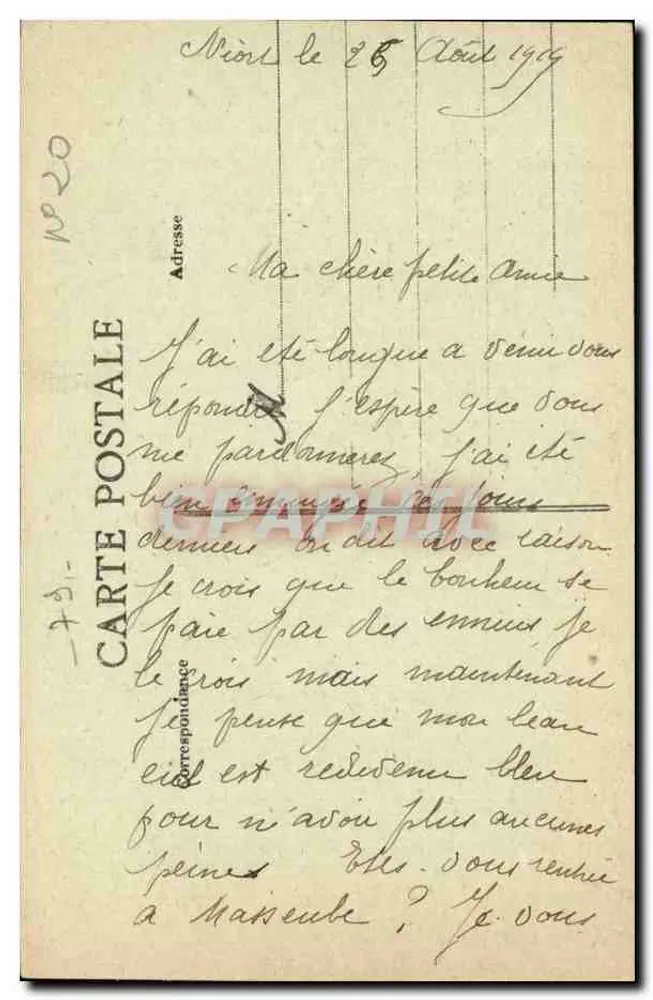 Castelo de Châteauneuf — Côte de Vitré (Deux-Sèvres) — Edição Moreau, Imp. Melle - Verso