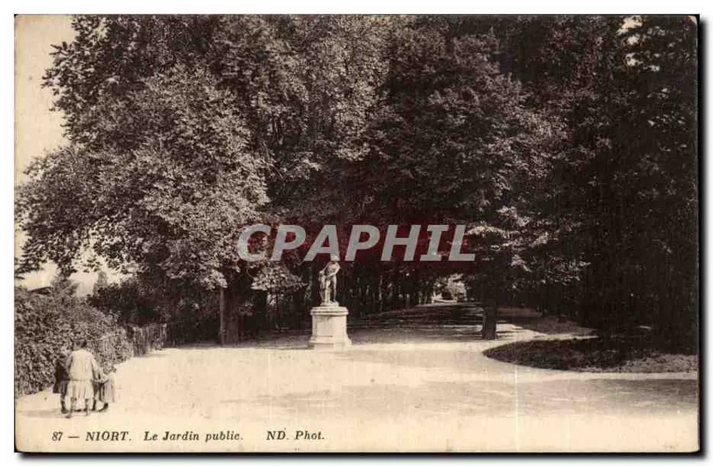 Niort — O Jardim Público — ND. Fot. n°87 - Frente