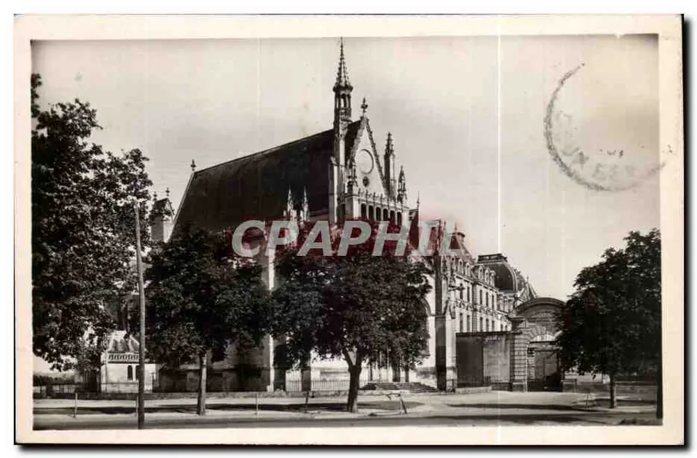 Thouars (Deux-Sèvres) — Kirche des Schlosses, die die Überreste der Herzöge von La Trémoille beherbergt — Éditions Théojac - Vorderseite