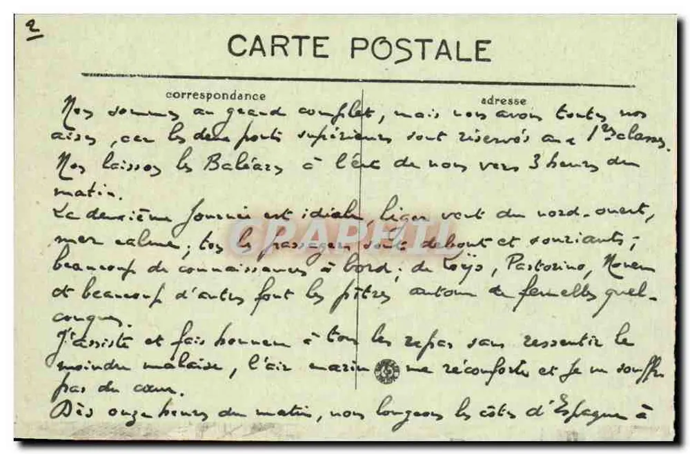 Port-Vendres (P.O.) — Kade van de Douane — uitzicht op de haven en gebouwen - Achterkant