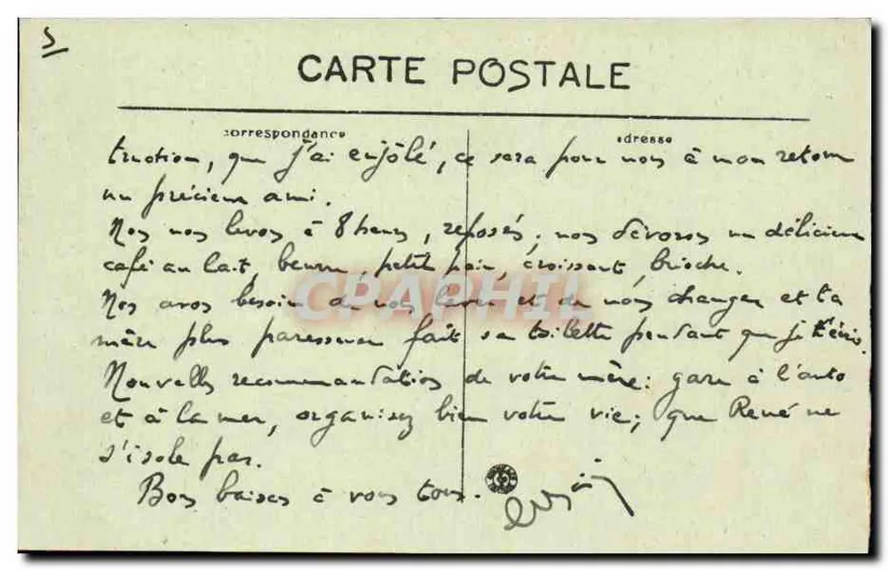 Port-Vendres (P.-O) — Quai du Vieux-Port — Verlag: F. Ab. Perpignan, n°6 - Rückseite
