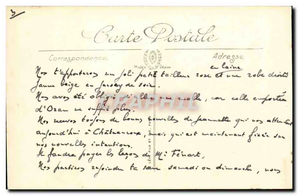 Auvergne — Les Dômes Sud, gesehen von den Ruinen des Tempels Merkur — Arvernia, n°45 - Rückseite