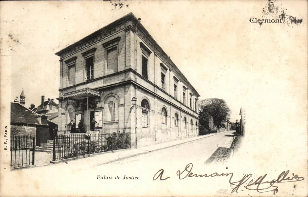 Sąd — Clermont — B. E., Paryż - Awers