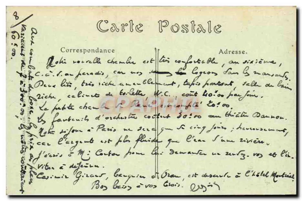 Châteauroux — Ansicht des Pont Neuf und der Grands Prés — Jhot. - Rückseite