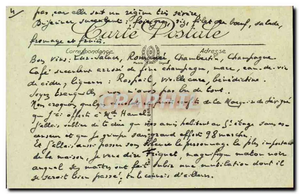 Châteauroux — Igreja Nossa Senhora — n°30 - Verso