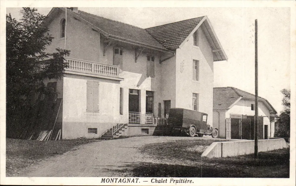 Montagnat — Chalet Fruitière — Colet, editor Montagnat - Frente