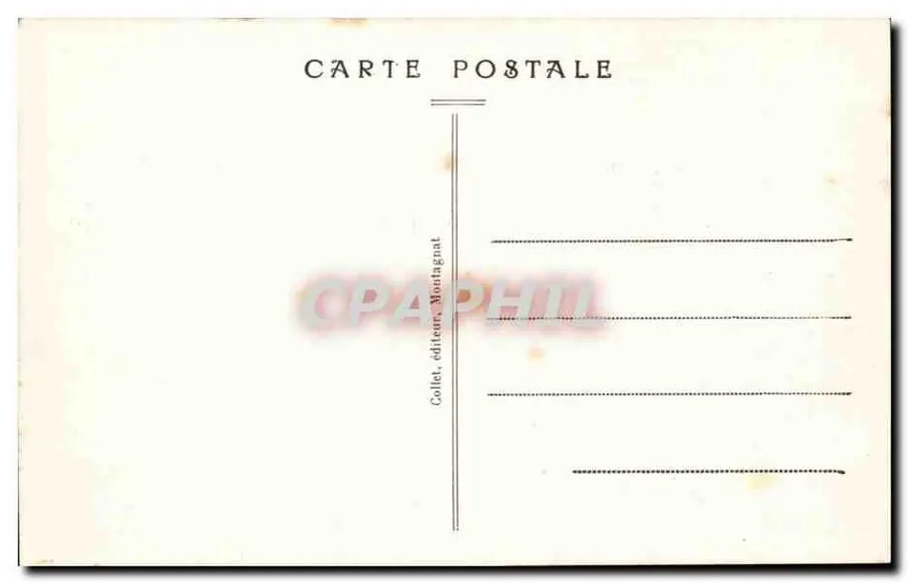 Montagnat — Chalet Fruitière — Colet, editor Montagnat - Verso