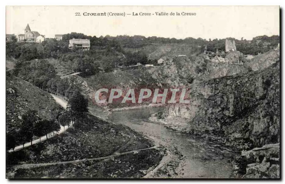 Croizant (Creuse) — La Croze - Valle de la Creuse - Anverso
