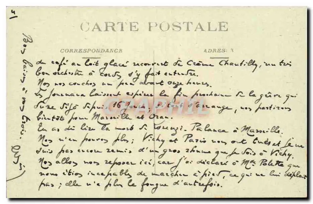 Gargilesse (Indre) — O Negro Abismo — G. SAND - Verso