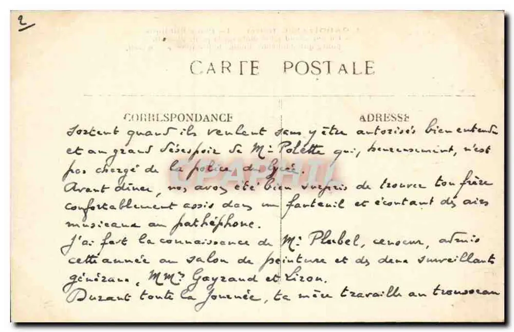 Gargilesse (Indre) — A Praça Pública — editor Sand - Verso