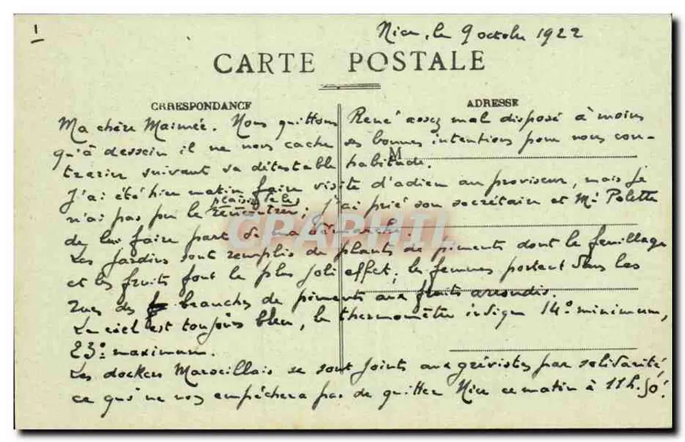 Cenas Berrichonnes — Nossas Drollières — Alexandre Defradat, autor-editor, Châteauroux - Verso