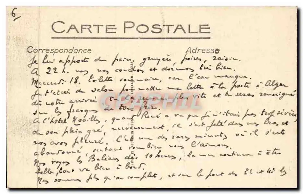 Palácio dos Belos-Artes — Exposição Colonial de Marselha — Editor L.L. n°102 - Verso