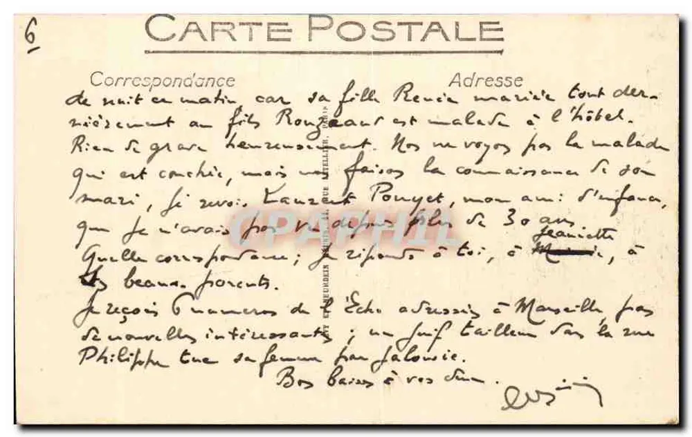 Exposição Colonial de Marselha — As Atrações — LL - Verso
