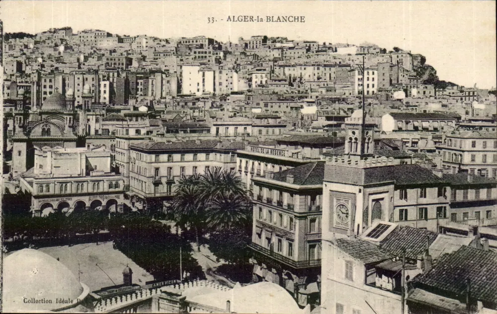 Algér-la-Blanche — vista panorâmica — Coleção Ideal - Frente