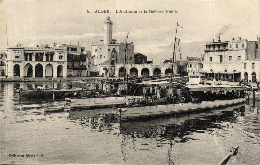 Algier - Die Admiralität und die Mobiles Verteidigung — Ideal Kollektion P. S. - Vorderseite