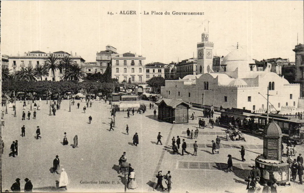 ALGER - A Praça do Governo — Coleção Ideal P. S. — n°24 - Frente
