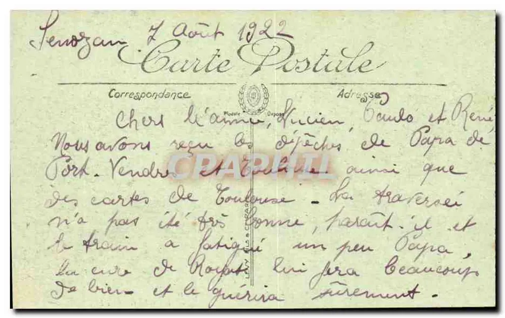 Nevers — Die Mündung der Nièvre und der Loire-Quai — LL - Rückseite