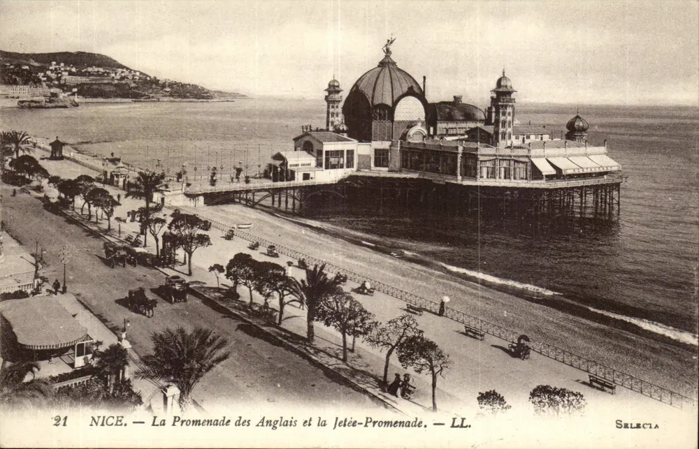 Nice — Promenade des Anglais und Jetée-Promenade — Selectia, n°21 - Vorderseite