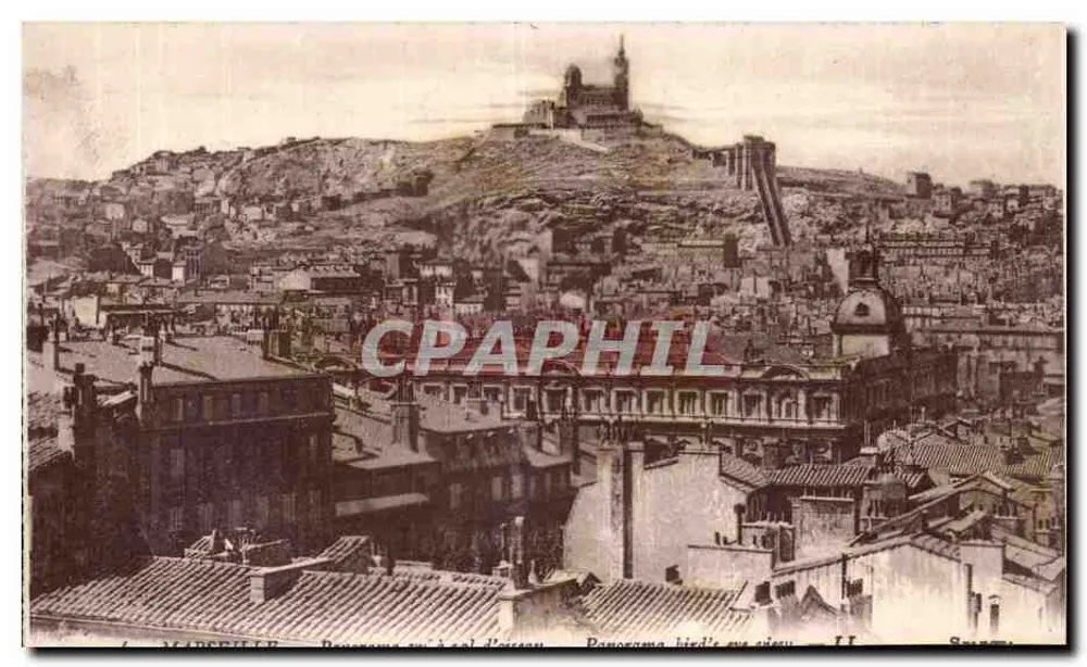 이시에서 본 전경 — 이시 성전의 전경 — Imp. LEVY Frères et Cie, Paris - 앞면