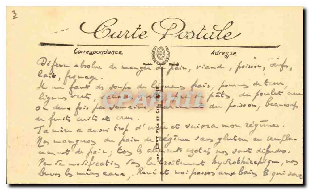Marseille — A Praça de Aix e o Arco do Triunfo — SELECTA — LL. - Verso