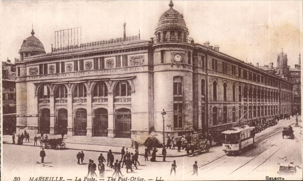 Marseille — La Poste — The Post-Office — SELECTA - Frente