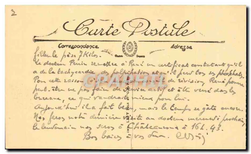 Marseille — La Poste — The Post-Office — SELECTA - Verso