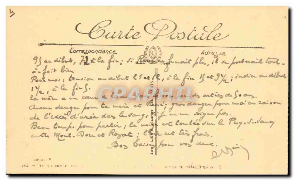 Marseille — Fontaine Cantini und Avenue du Prado — Sélecta LL n°313 - Rückseite