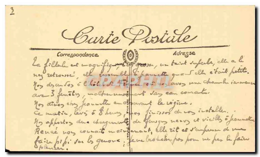 Marseille — O Palácio Longchamp — Selecta - Verso