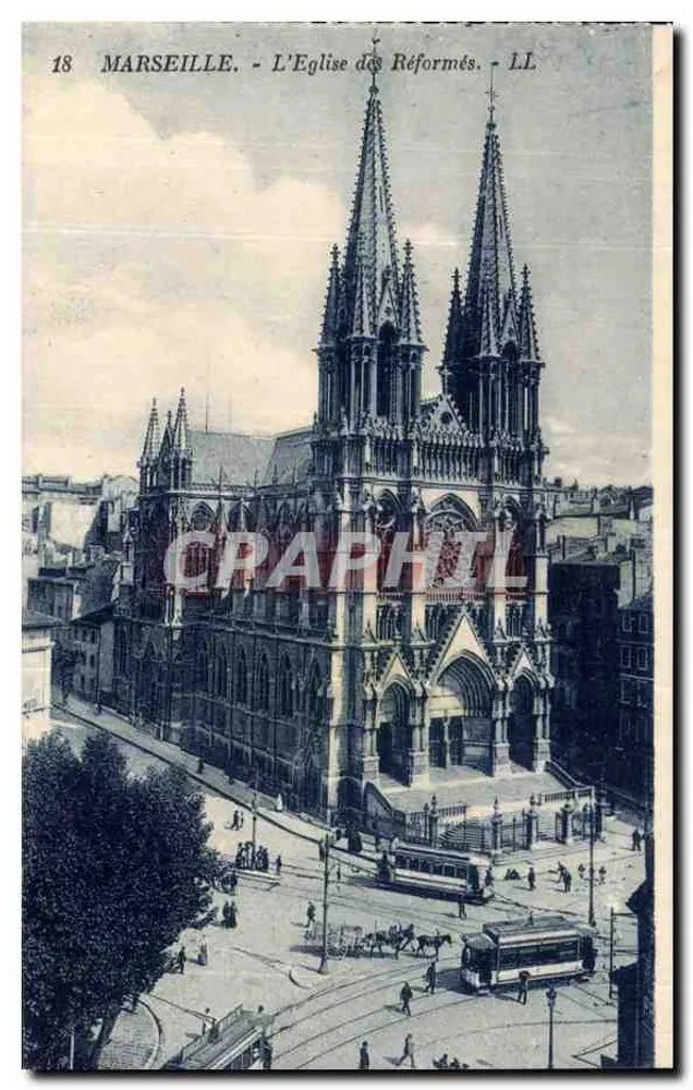 Marseille - De Hervormde Kerk — LL, n°18 - Voorkant
