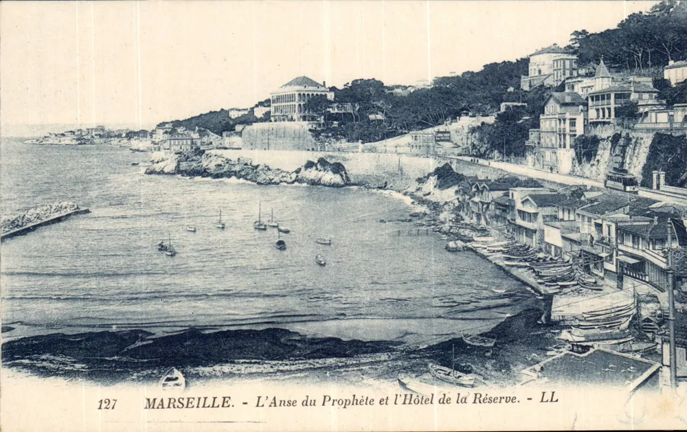 Marseille - L'Anse du Prophète und das Hôtel de la Réserve - LL - Vorderseite