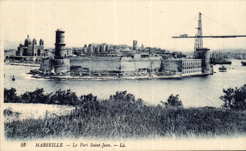Marseille — O Forte Saint-Jean — LL - Frente