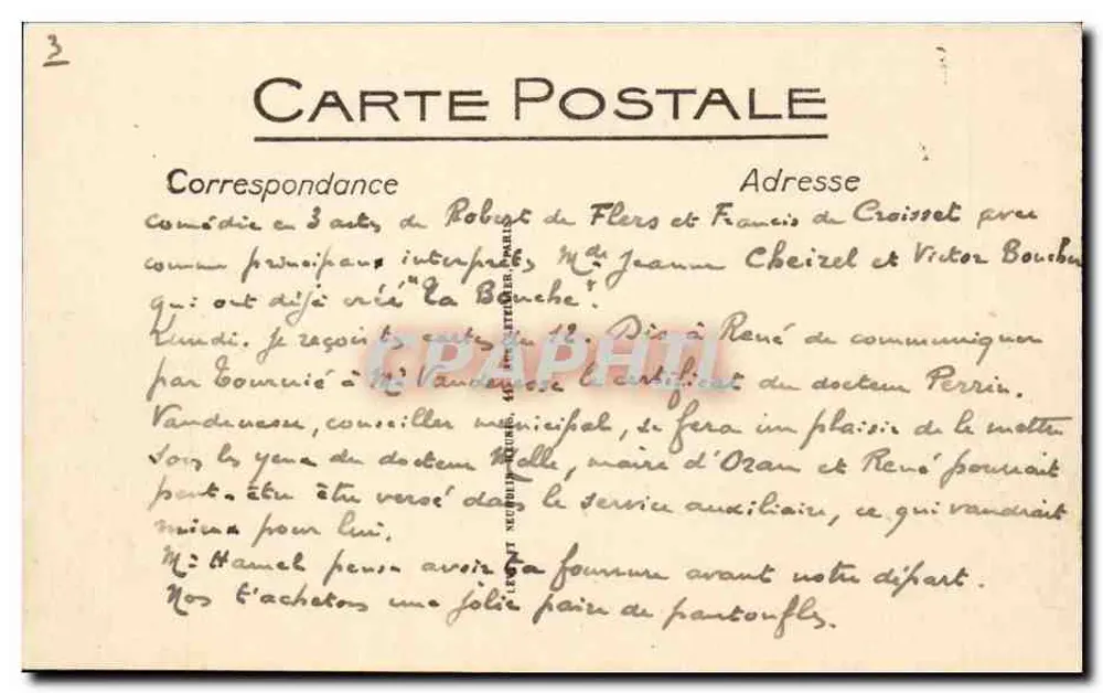 Marseille — O Forte Saint-Jean — LL - Verso
