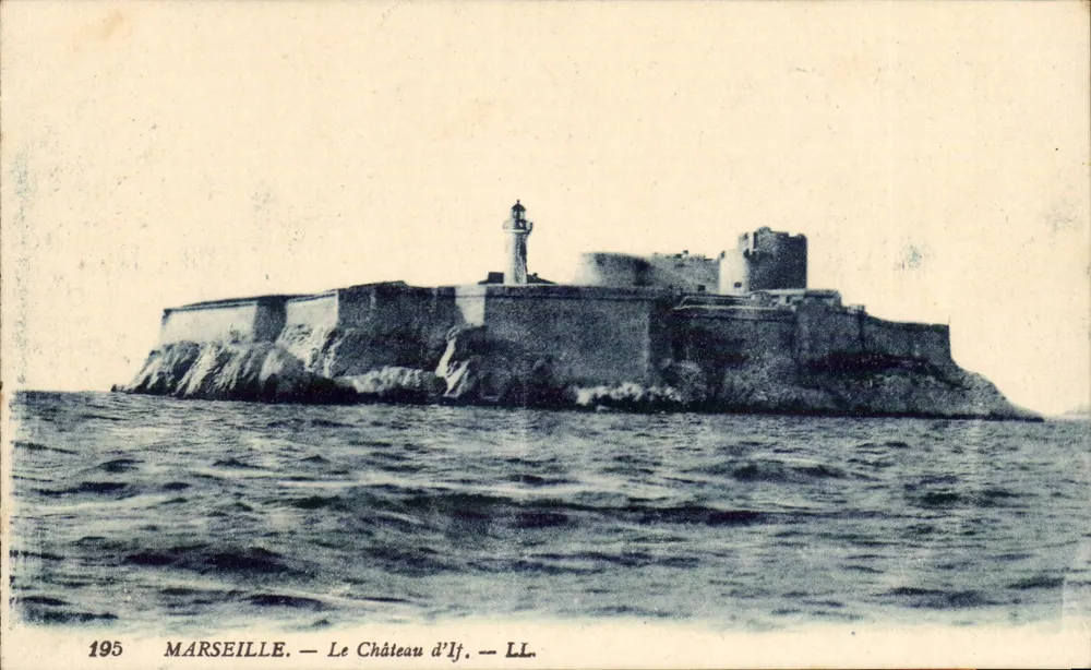 Marseille — O Castelo de If — LL — n°195 - Frente