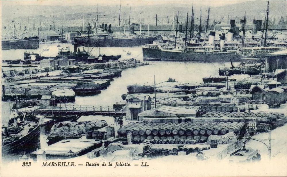 Marseille — Bassin von Joliette — LL. Nr. 323 - Vorderseite