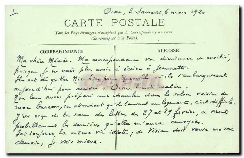Paris — Boulevard des Capucines — LL. - Mặt sau
