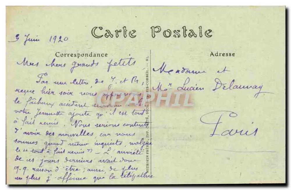 Côte d'Azur — Die Küste von Monaco bis Vintimille und die Alpen — Verlag: Neudien Frères, Toulon - Rückseite