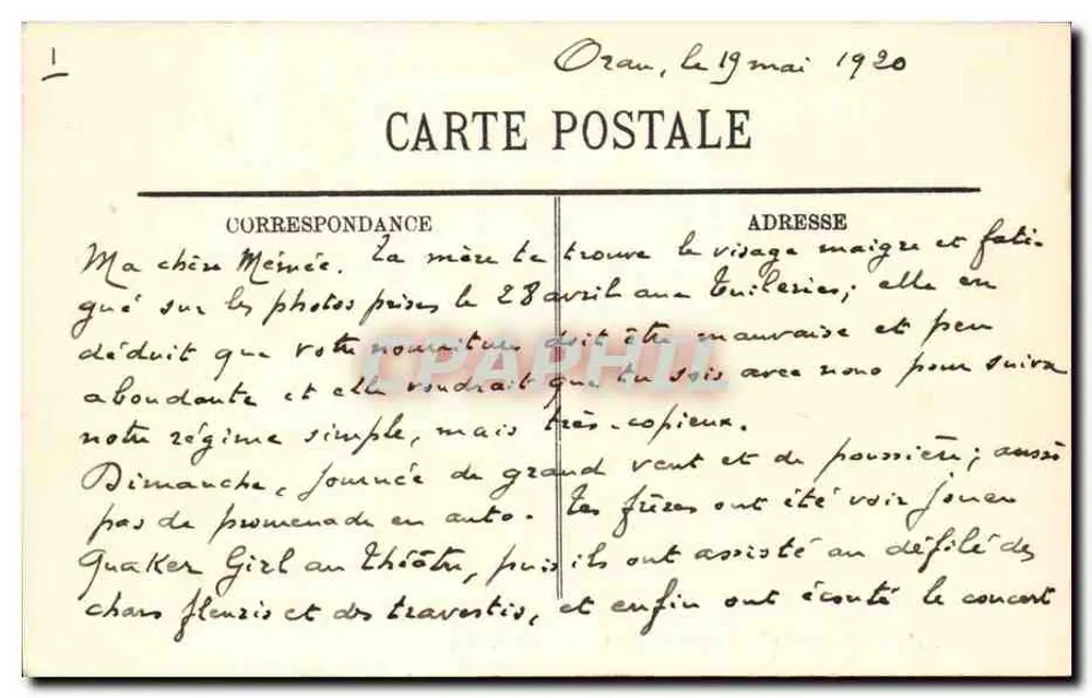 Umgebung von Vichy — L'Ardoisière — Le Gour Saillant — LL. — Nr. 138 - Rückseite
