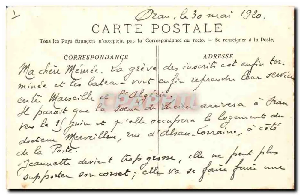Marselha - N.-D. de la Garde — Lacout, Marselha, n°13 - Verso