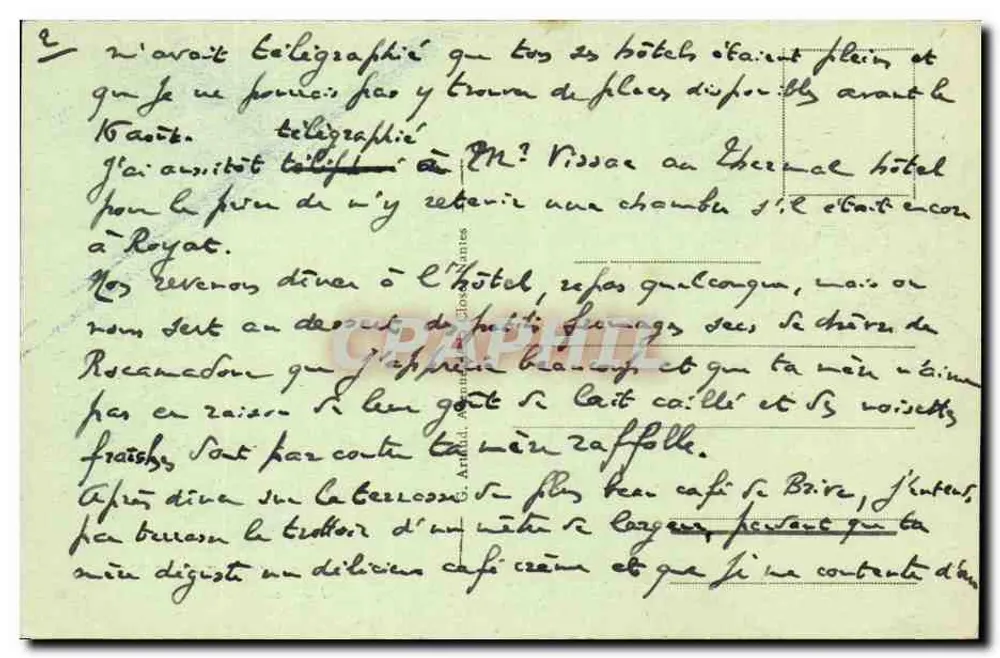 Toulouse - Place do Capitole em um dia de mercado — Grapahel, n°44 - Verso